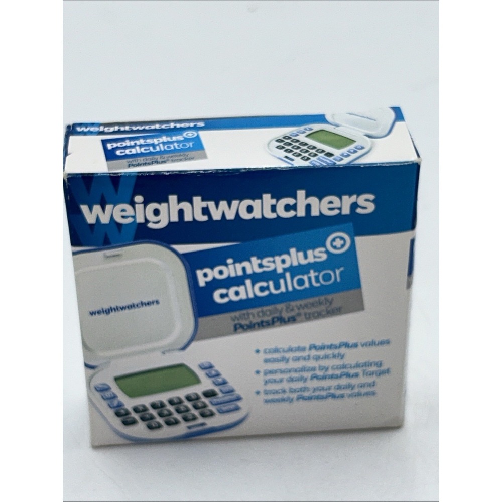 Weight Watchers Points Plus Calculator Daily/Weekly Portable Tracker